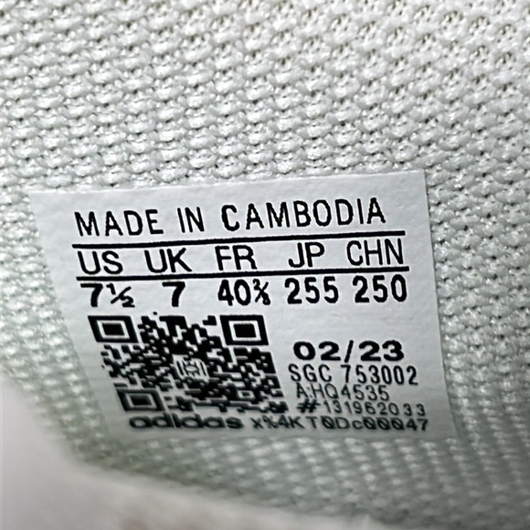 NEW Adidas 7 1/2‎ M/ 8 1/2 W Cleats X Crazyfast Neon White